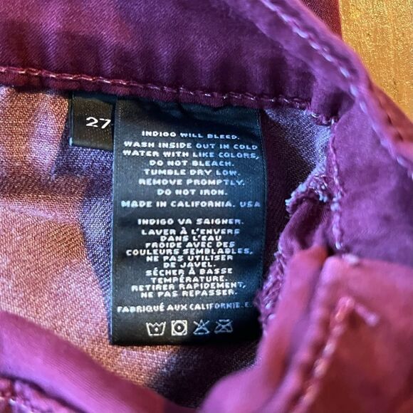 J Brand Maria Skinny Jeans Denim Mid Rise 4 Pockets - Picture 4 of 7